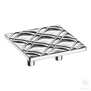 4201 032MP02 Ручка кнопка, глянцевый хром 32 мм