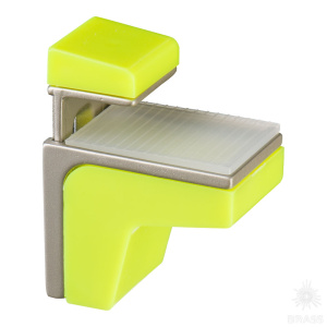 GENIUS VERDE ACIDO Полкодержатель (2 шт.), пластик, салатовый