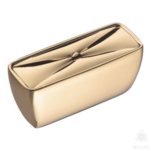 4132 032MP11 Ручка кнопка, глянцевое золото 32 мм