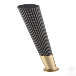 3510 0160 Matt Fume/Gold Varak Опора мебельная SUIT, матовый серый/матовое золото 160 мм