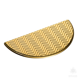 1198 096MP11 Ручка скоба, глянцевое золото 96 мм