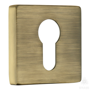 RO11Y ABM ROSET Накладка с цилиндрическим отверстием для ключа, состаренная латунь