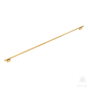 2552-011-832 Ручка рейлинг, сатинированная латунь 832 мм