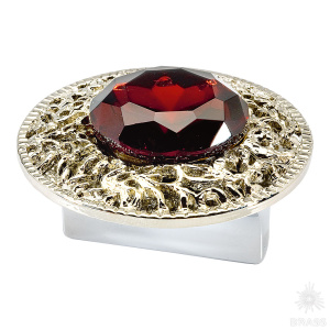 10.32.MO07 Ручка- кнопка "Runa", глянцевый хром