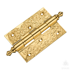 16120-001-1111-U Петля дверная, полированная латунь