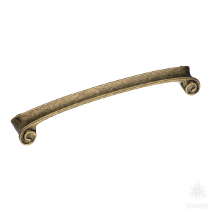 4380 0160 AVM Ручка скоба современная классика, античная бронза 160 мм