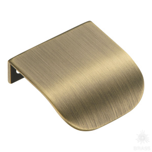 NO 100.32.04RA  Ручка накладная, состаренная латунь 32 мм