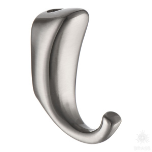 2085 0024 NB Крючок мебельный, никель