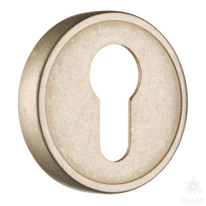 RO14Y SLM ROSET Накладка с цилиндрическим отверстием для ключа, серебро