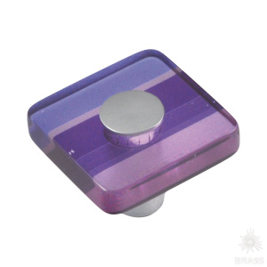 695MO Ручка кнопка, цвет фиолетовый