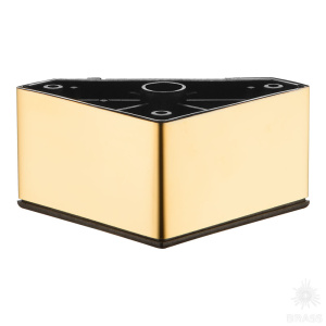 KBA-9001-0050-I01 Опора мебельная, глянцевое золото