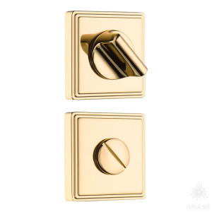 RO17W6 GL ROSET Накладка с поворотной кнопкой, глянцевое золото