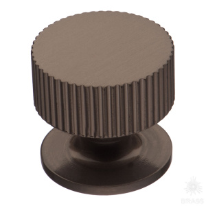 1975 0032 BBN Ручка кнопка, чёрный матовый никель