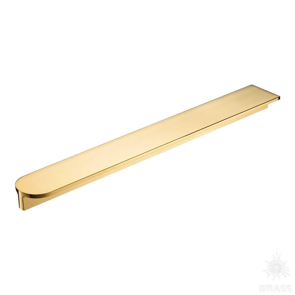 6807 0288 GL Ручка скоба, глянцевое золото 288 мм