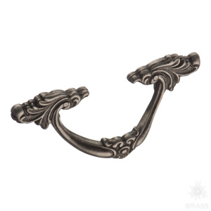 02.0017 Plata Vieja Ручка скоба классика, старое серебро 64 мм