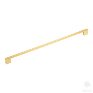 1040-416-Matt Gold Ручка скоба, сатинированное золото 416 мм