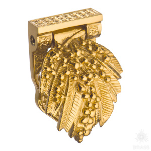 07171-003 Ручка капля латунь, глянцевое золото