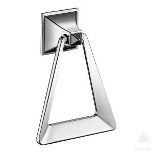 907-Chrome Ручка кольцо, глянцевый хром