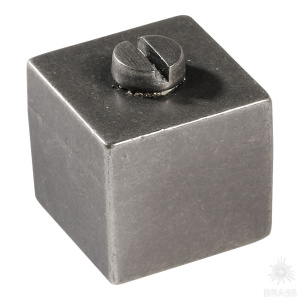 15.358.00.38 Ручка кнопка, состаренный никель 