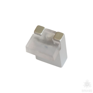 KP8052B Ручка кнопка, матовый хром