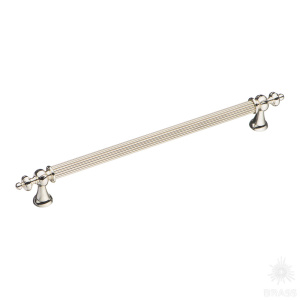 1670-51-224-053 Ручка рейлинг, глянцевый никель 224 мм