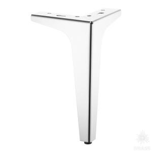 KAX-0046-0250-A01 Опора мебельная,  глянцевый хром