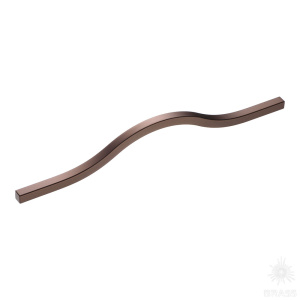 0452192FM41 BRAVE Ручка скоба, коричневый металлик 192 мм