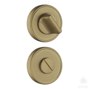 RO14W6 GB ROSET Накладка с поворотной кнопкой, матовая латунь