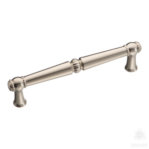 4457 0128 PNM Ручка скоба, полированный никель 128 мм