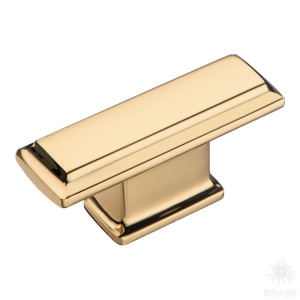 4104 016MP11 Ручка кнопка, глянцевое золото 16 мм