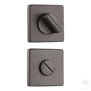 RO11W6 ELX1 ROSET Накладка с поворотной кнопкой, брашированный графит