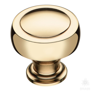 1915 0032 GL Ручка кнопка, глянцевое золото