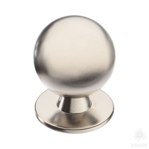 1116.0025.017 Ручка кнопка современная классика, никель