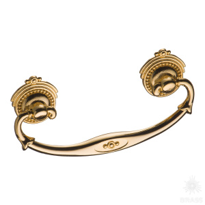 2771.0064.028 Ручка скоба классика, глянцевое золото 64 мм