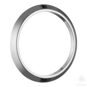 2131 Chrome Накладка декоративная, глянцевый хром 96 мм