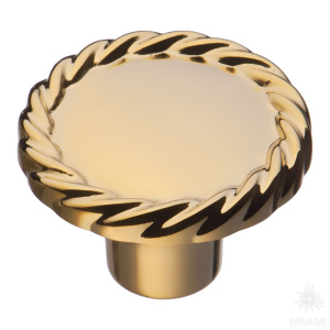 8581-100 Ручка кнопка, глянцевое золото