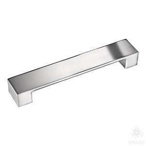 840192MP02 Ручка скоба, глянцевый хром 192 мм