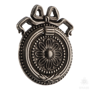 15.260.00.16 Ручка кольцо, старое серебро