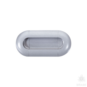 7027.0096.021 Ручка врезная, матовый хром 96 мм