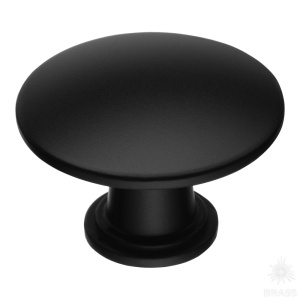 5550 Matt Black Ручка кнопка, чёрный