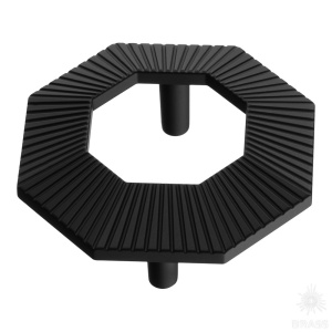 1213 064MP24 Ручка скоба, чёрный 64 мм