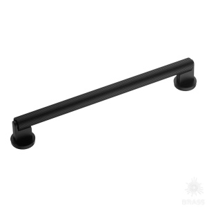 3180 0192 Matt Black Ручка рейлинг, чёрный 192 мм