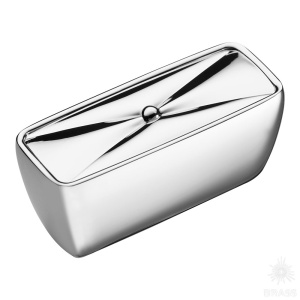 4132 032MP02 Ручка кнопка, глянцевый хром 32 мм