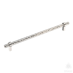 25235-080-T13-256 Ручка рейлинг, глянцевый никель 256 мм