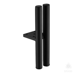 KAX-0807-0100-B13 Опора мебельная, чёрный