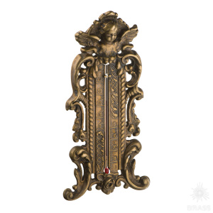 131119 Термометр "Ангел", античная латунь