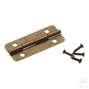 30.00.017-0 Петля торцевая, цвет бронза