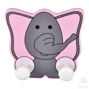 944EL Вешалка деревянная, слоник