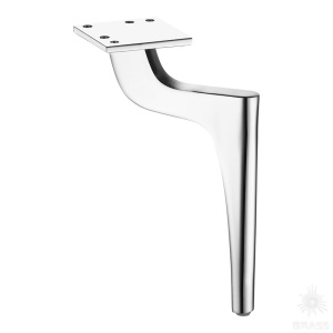 1460 0200 Chrome Опора мебельная ZARIF, глянцевый хром 200 мм