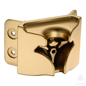 2394 Gold Varak Baza Коннектор для мебельной опоры CRUZ, матовое золото 